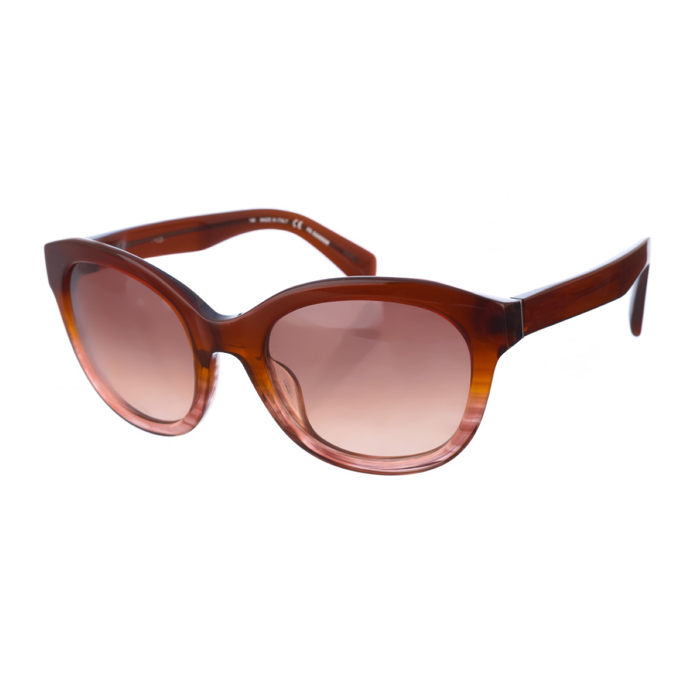 Jil Sander JS716S WoMens oval-shaped acetate sunglasses - Brown - One Size