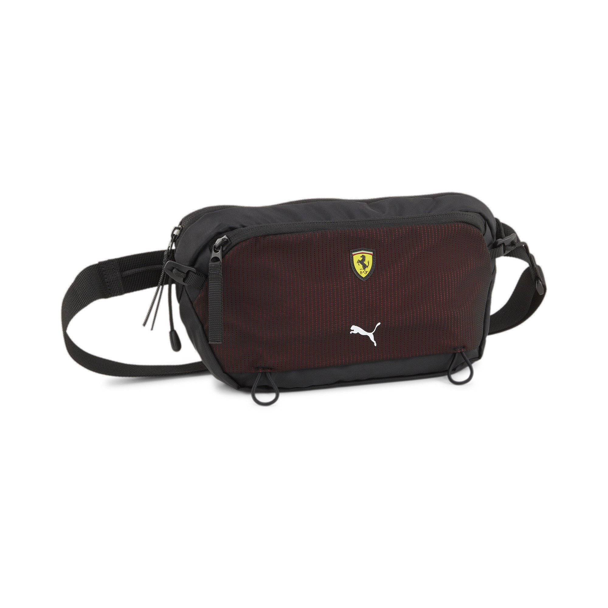 Puma Unisex Scuderia Ferrari Race Waist Bag - Black - One Size