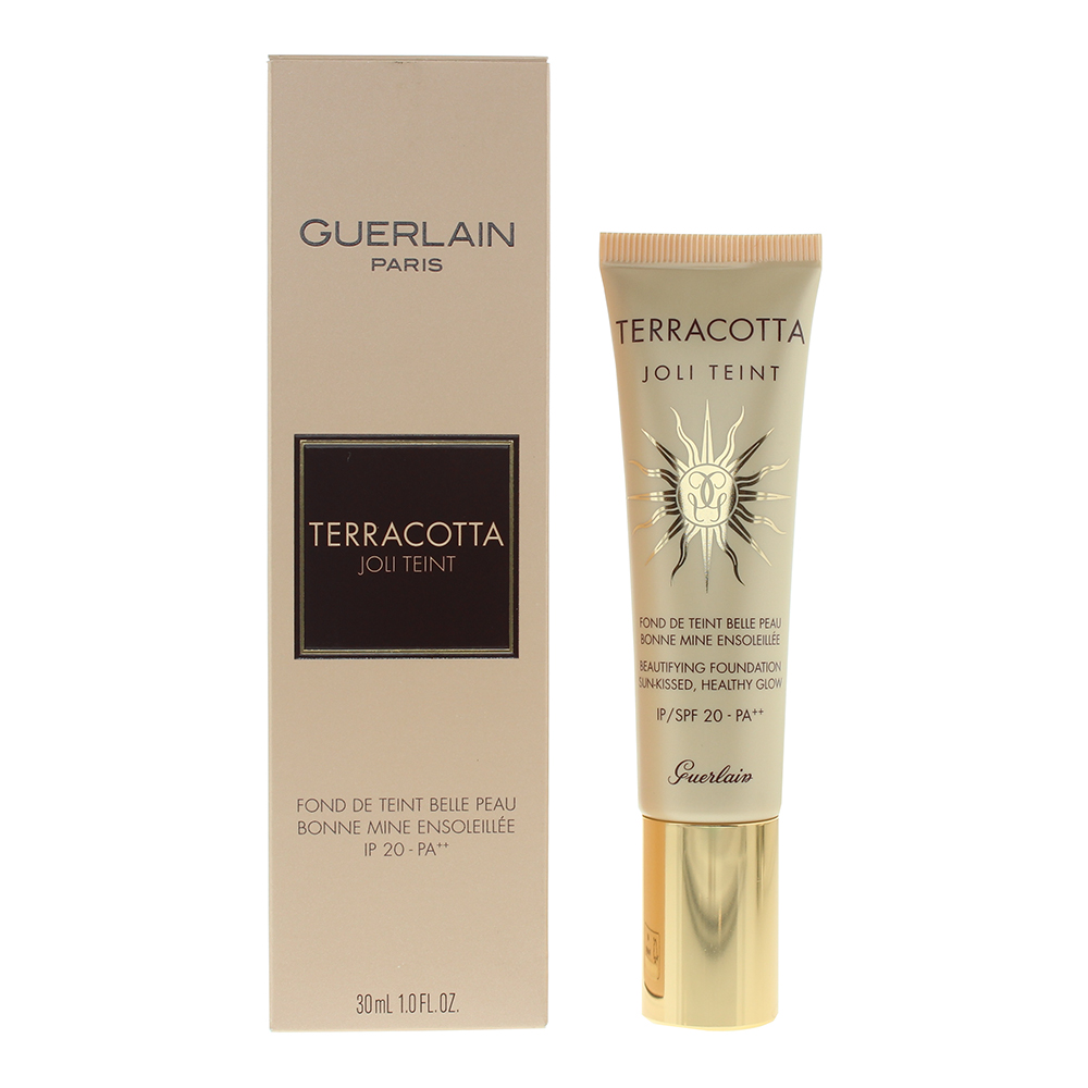 Guerlain Womens Terracotta Joli Teint Spf 20 Ebony Foundation 30ml - One Size