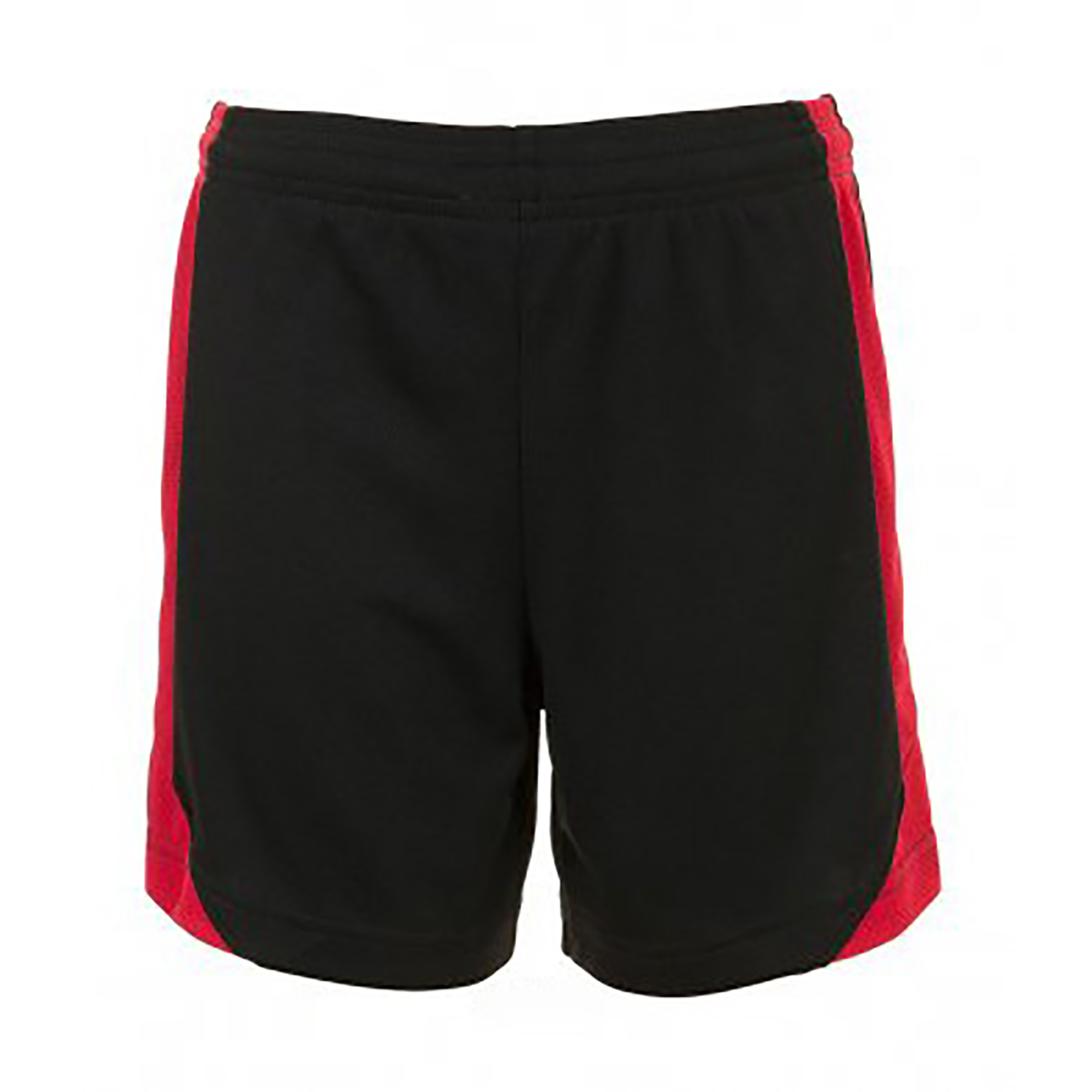 SOLS Mens Olimpico Football Shorts (Black/Red) - Size 2XL