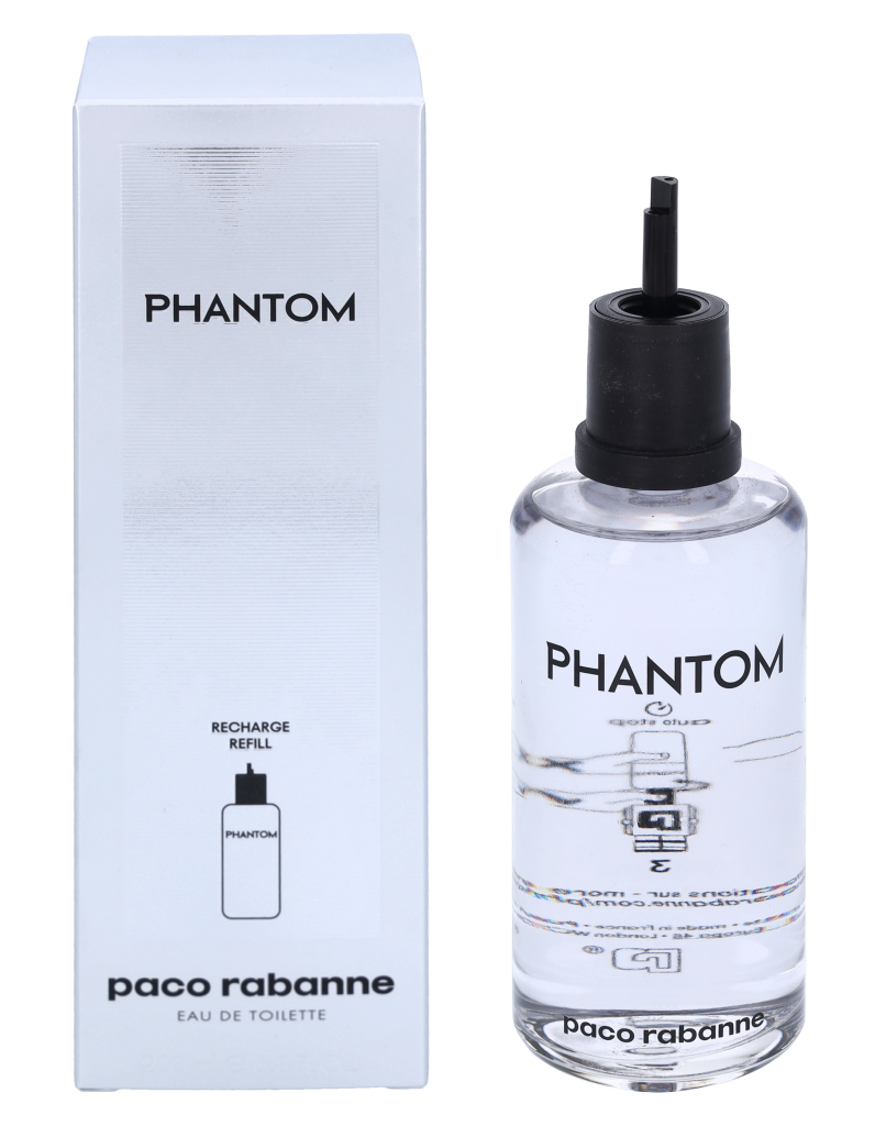 Paco Rabanne Mens Phantom Refill Eau de Toilette 200ml - Apple - One Size