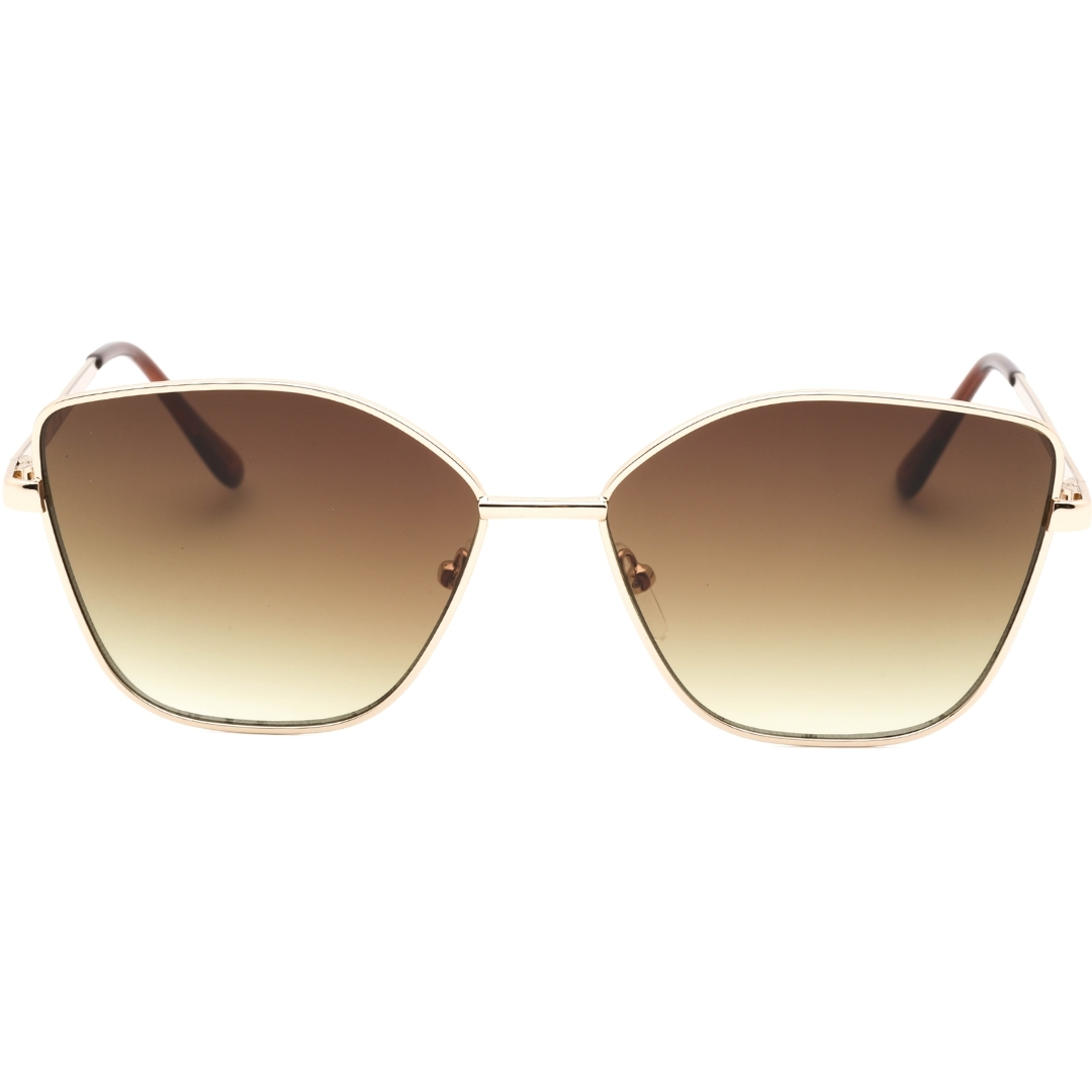 Calvin Klein Mens CK22120S 714 Gold Sunglasses Metal - One Size