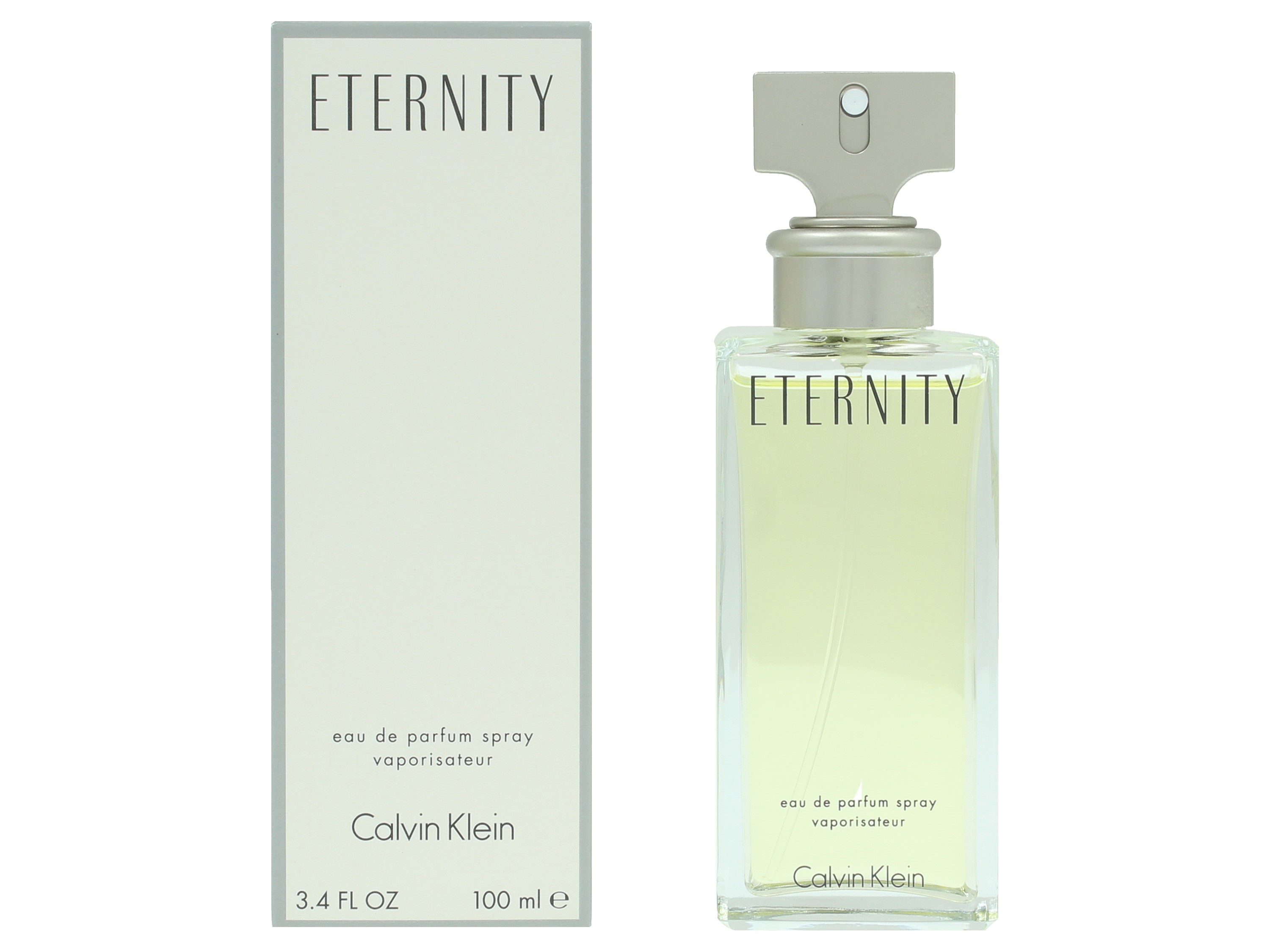 Calvin Klein Womens Eternity For Women Eau de Parfum 100ml - Green - One Size