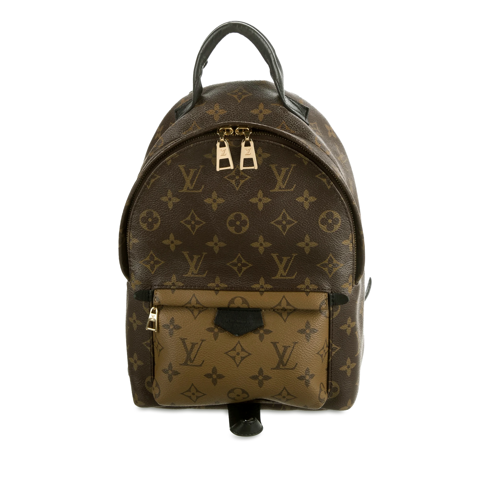 Louis Vuitton Pre-owned Womens Vintage Monogram Reverse Palm Springs PM Brown material_canvas - One Size