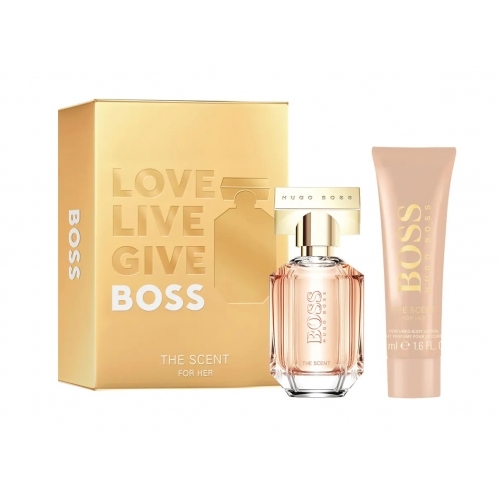 Hugo Boss Womens The Scent for Her Gift Set- EDP 30ml, Body Lotion 50ml - NA - One Size