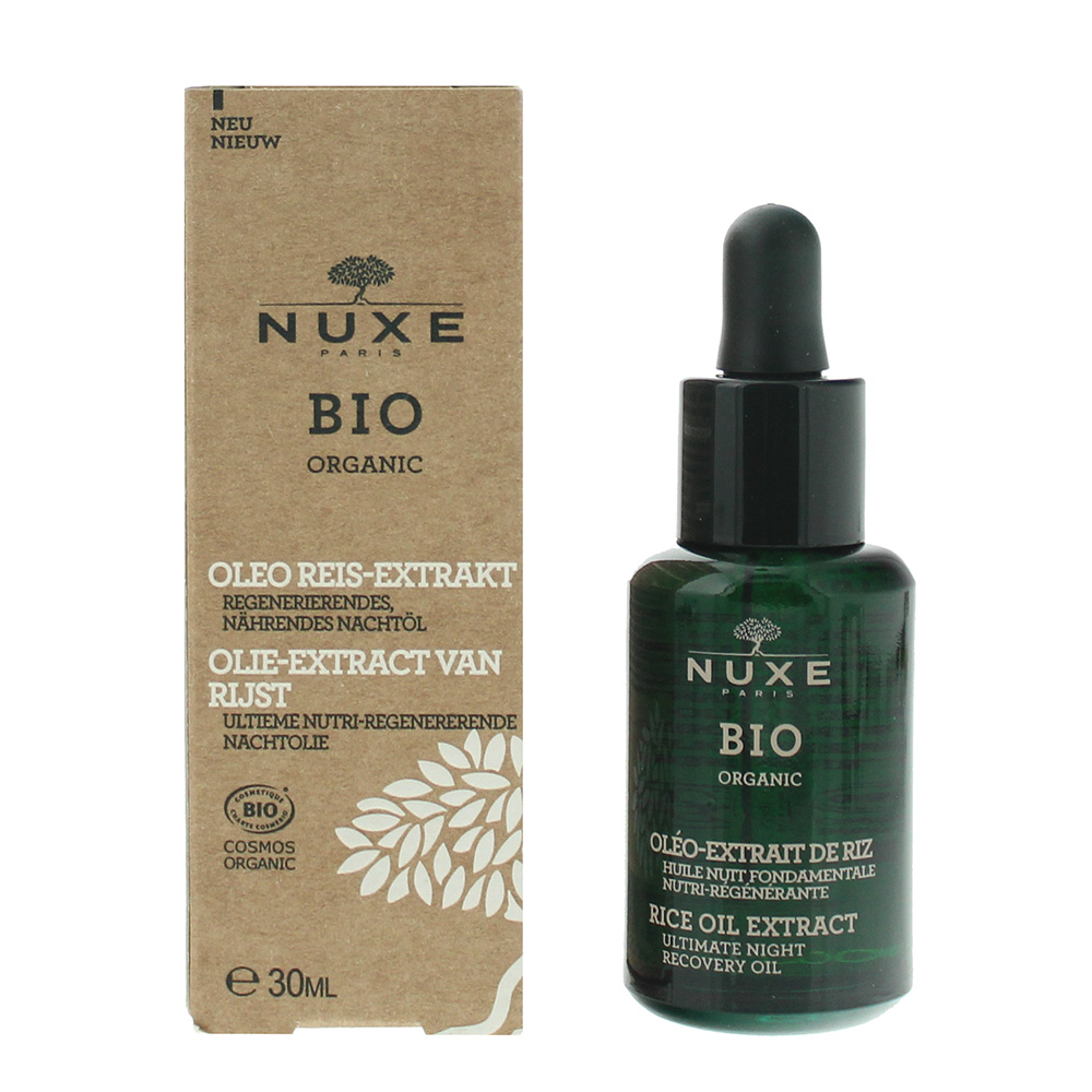 Nuxe Womens Bio Organic Rice Oil Extract Ultimate Night Recovery Oil 30ml - One Size