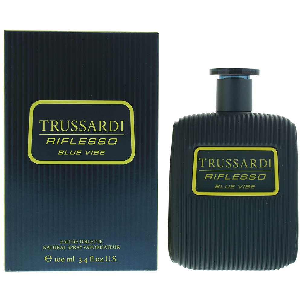 Trussardi Mens Riflesso Blue Vibe Eau de Toilette 100ml - One Size