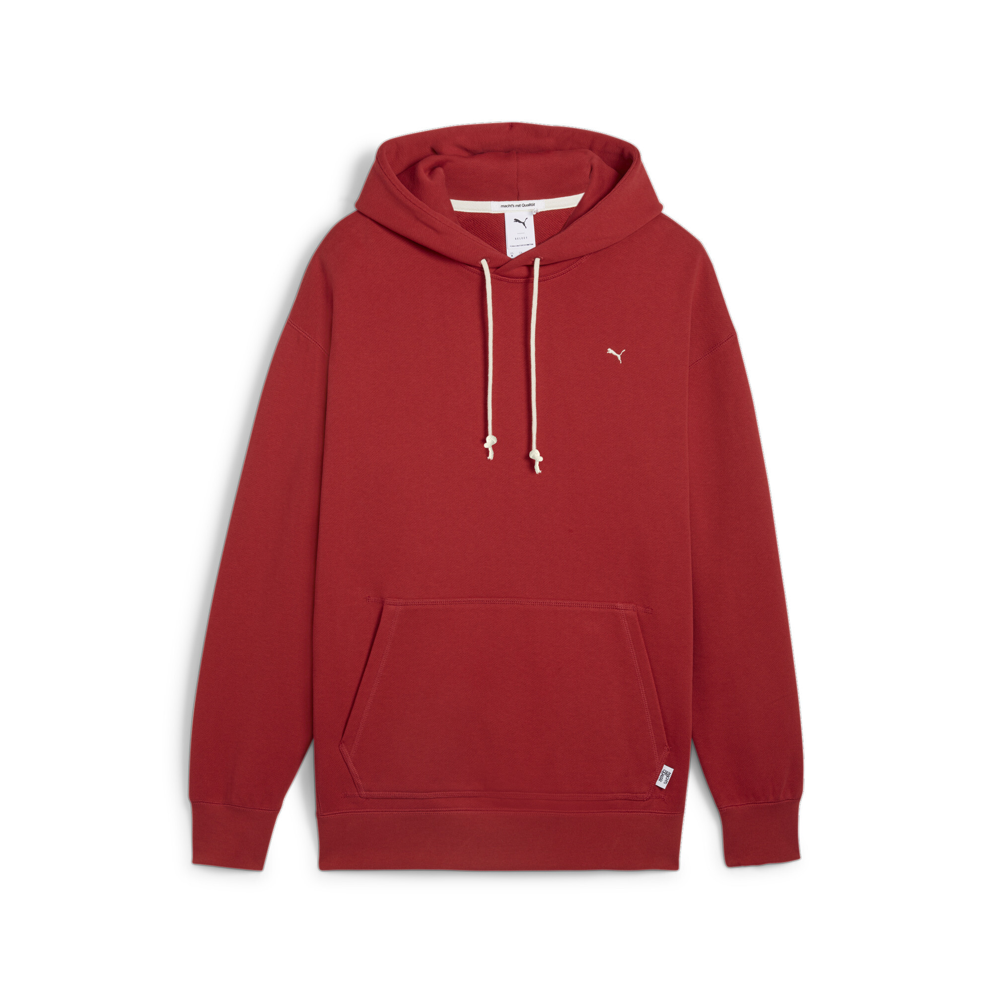 Puma Mens MMQ Hoodie - Red - Size X-Large