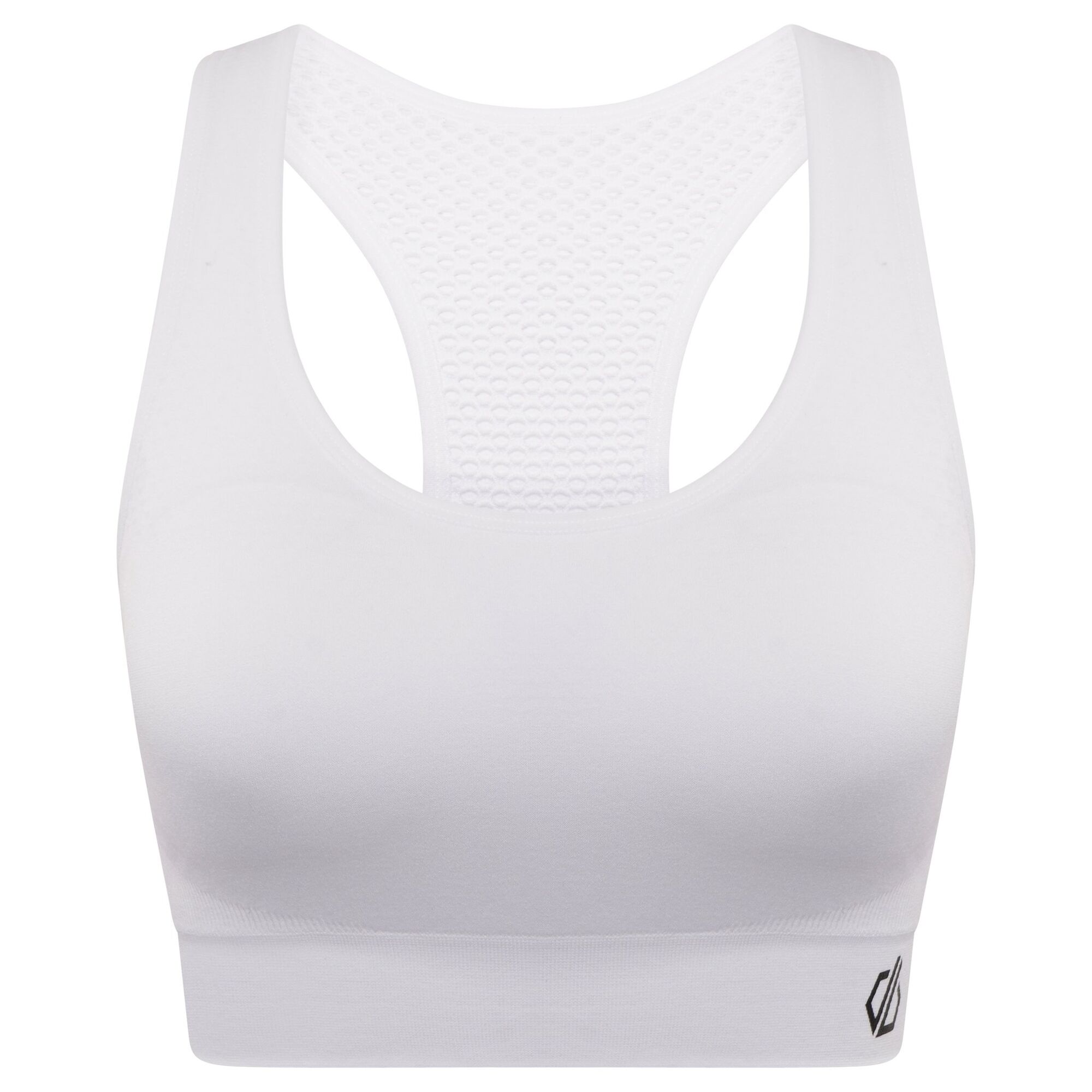 Dare 2B Womens/Ladies Dont Sweat It Sports Bra (White) - Size Medium