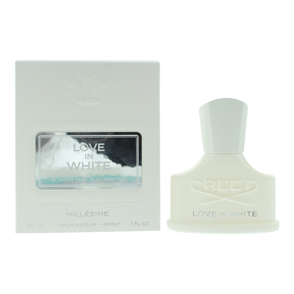 Creed Womens Love In White Eau de Toilette 30ml Spray for Her - One Size