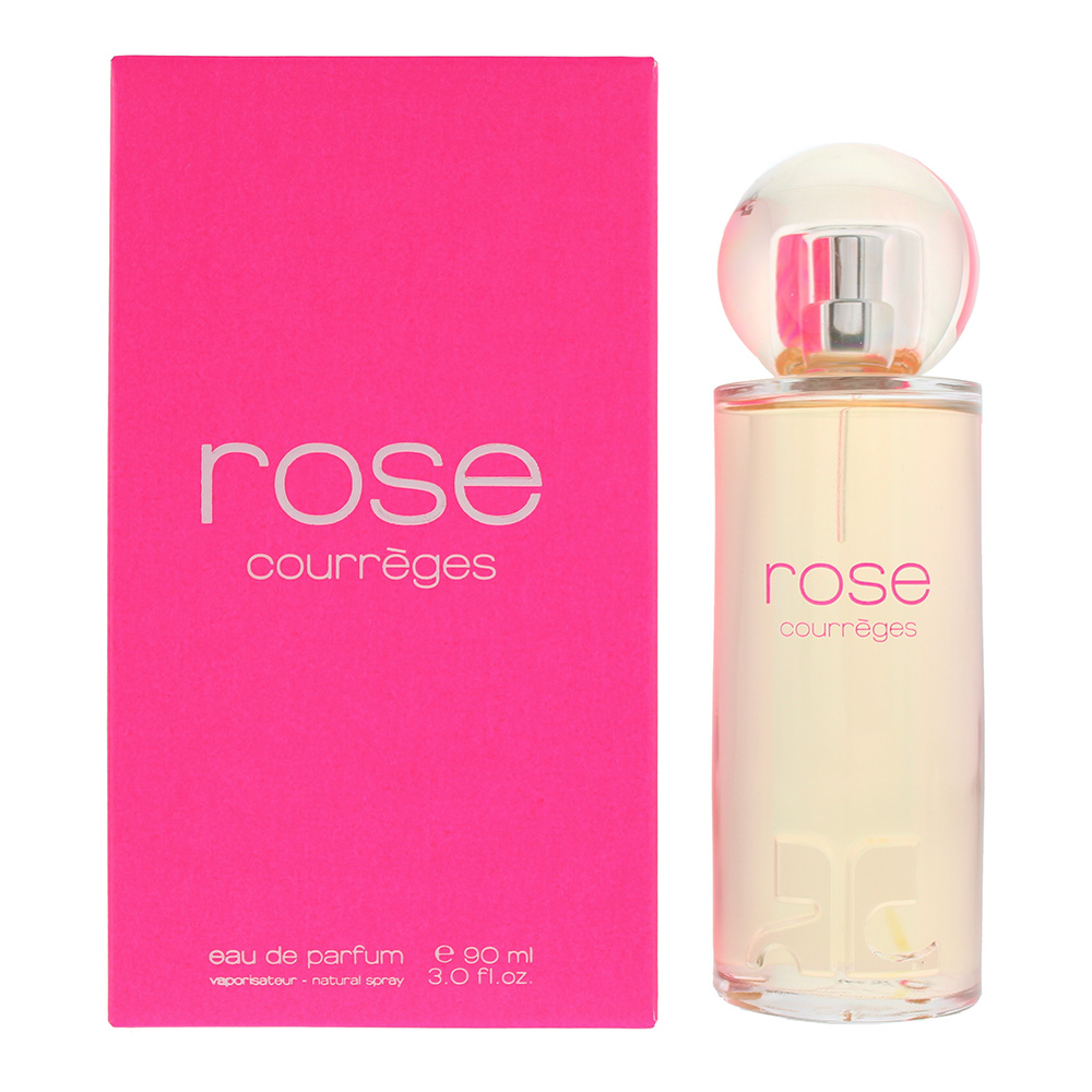 Courrèges Womens Rose Eau de Parfum 90ml - Peach - One Size