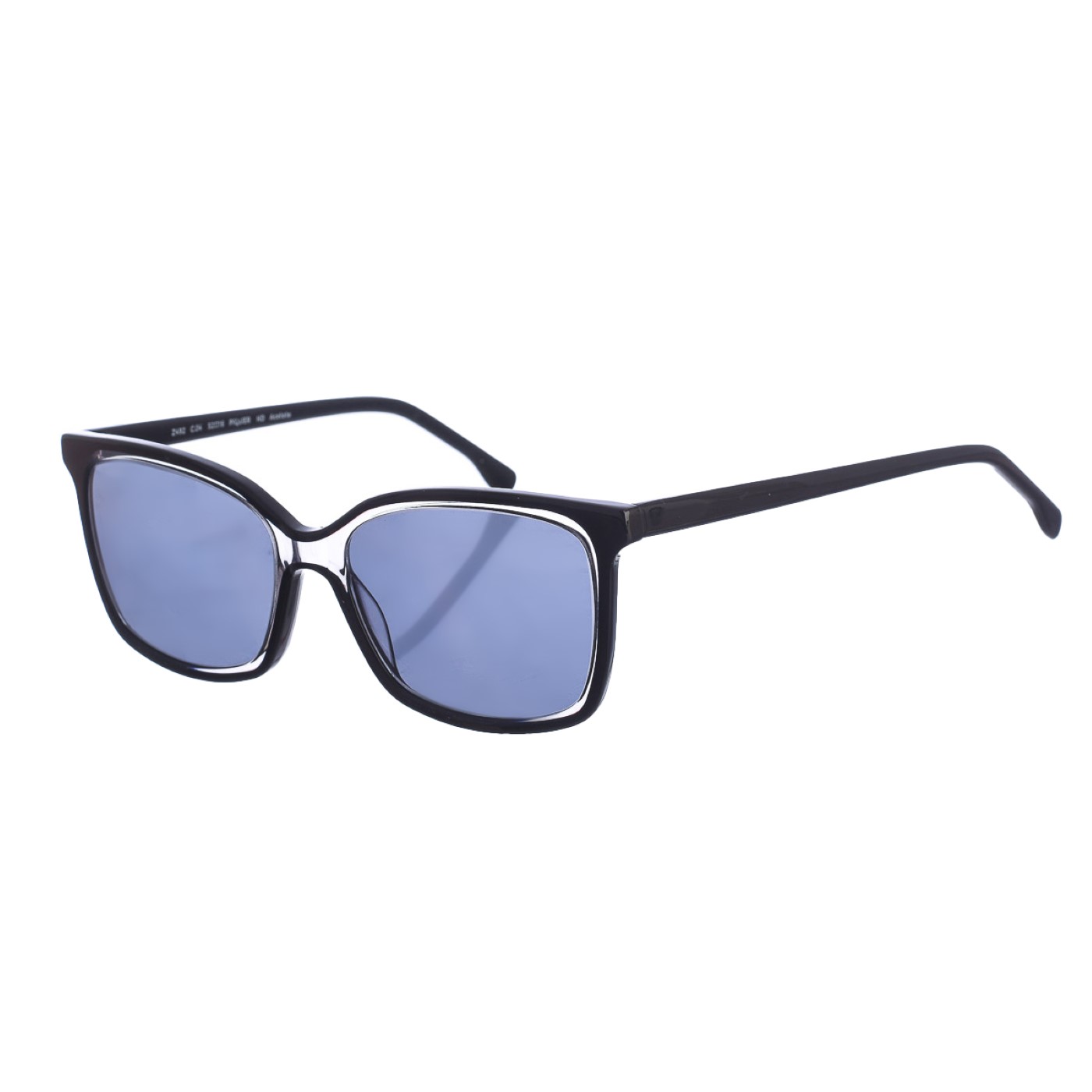 Zen Z492 WoMens square shaped acetate sunglasses - Dark Grey - One Size