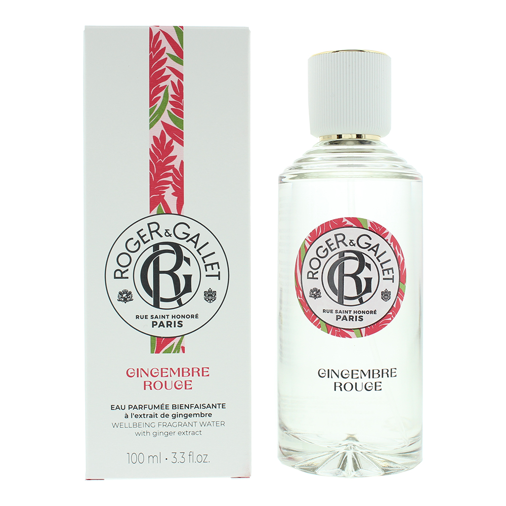 Roger & Gallet Unisex Gingembre Rouge Wellbeing Fragrant Water 100ml - NA - One Size