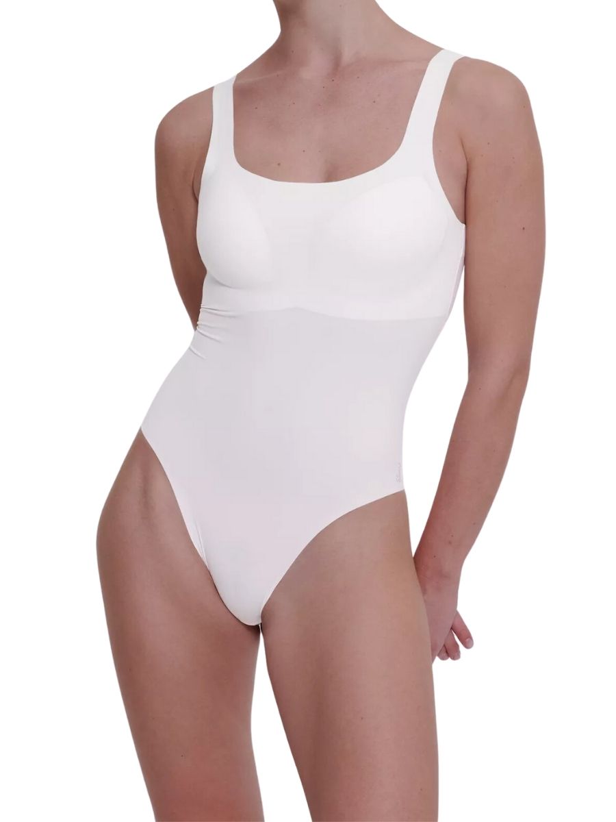 Sloggi Womens ZERO Feel 2.0 Body - White Polyamide - Size Medium