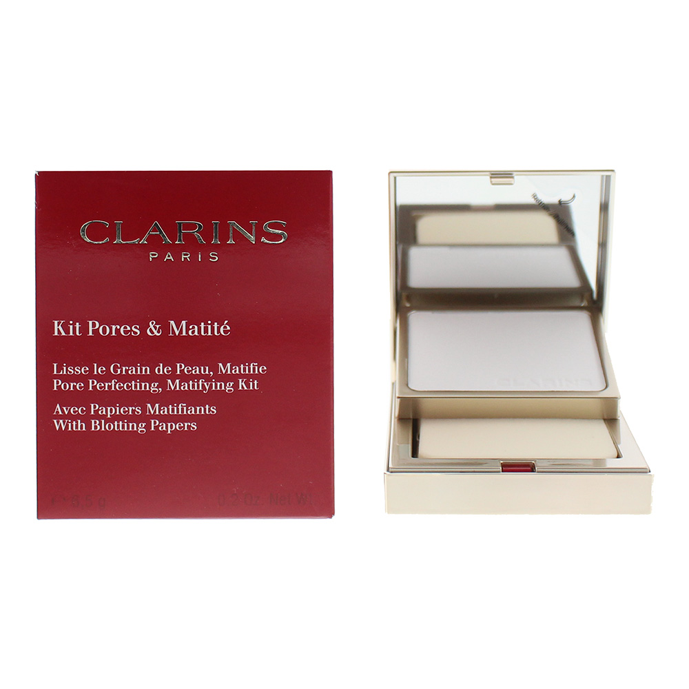 Clarins Unisex Kit Pores & Matite Pore Perfecting Matifying Kit With Blotting Papers 6.5g - NA - One Size