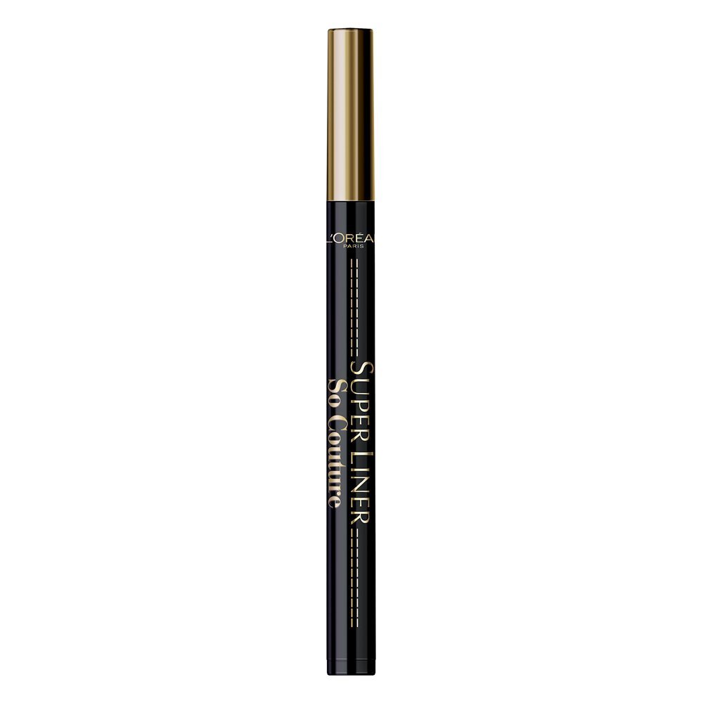 L'Oreal Paris Womens 2 x Superliner So Couture 01 Black Eyeliner New - One Size