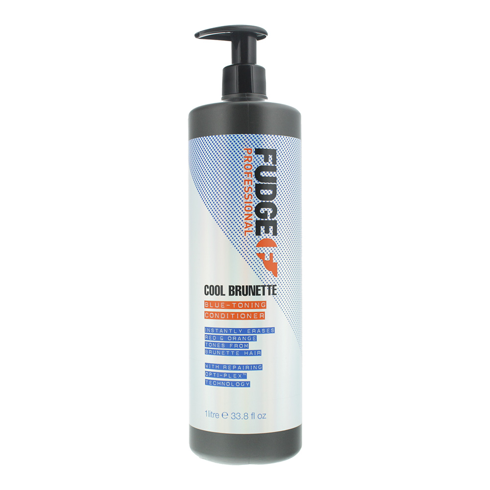 Fudge Unisex Professional Cool Brunette Blue Toning Conditioner 1000ml - One Size