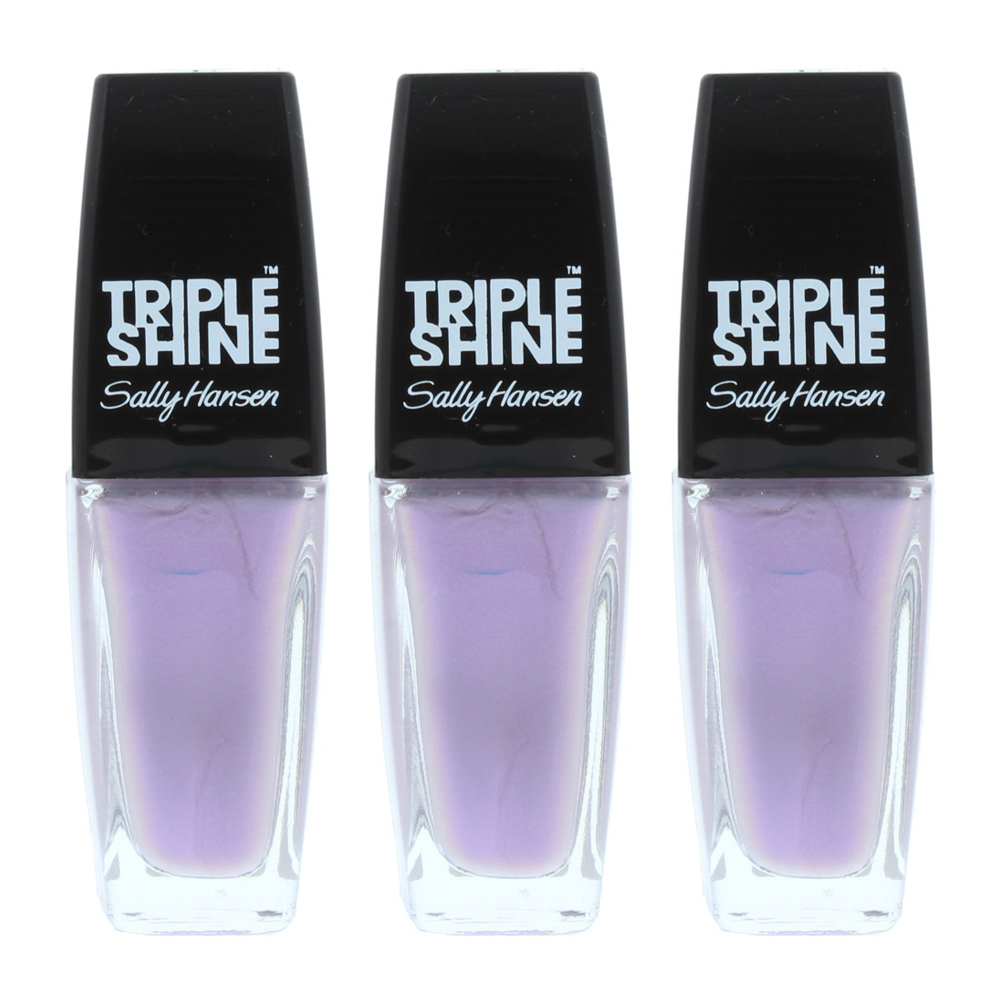 Sally Hansen Womens Triple Shine Nail Polish 10ml - 140 Dramma Sheen x 3 - NA - One Size