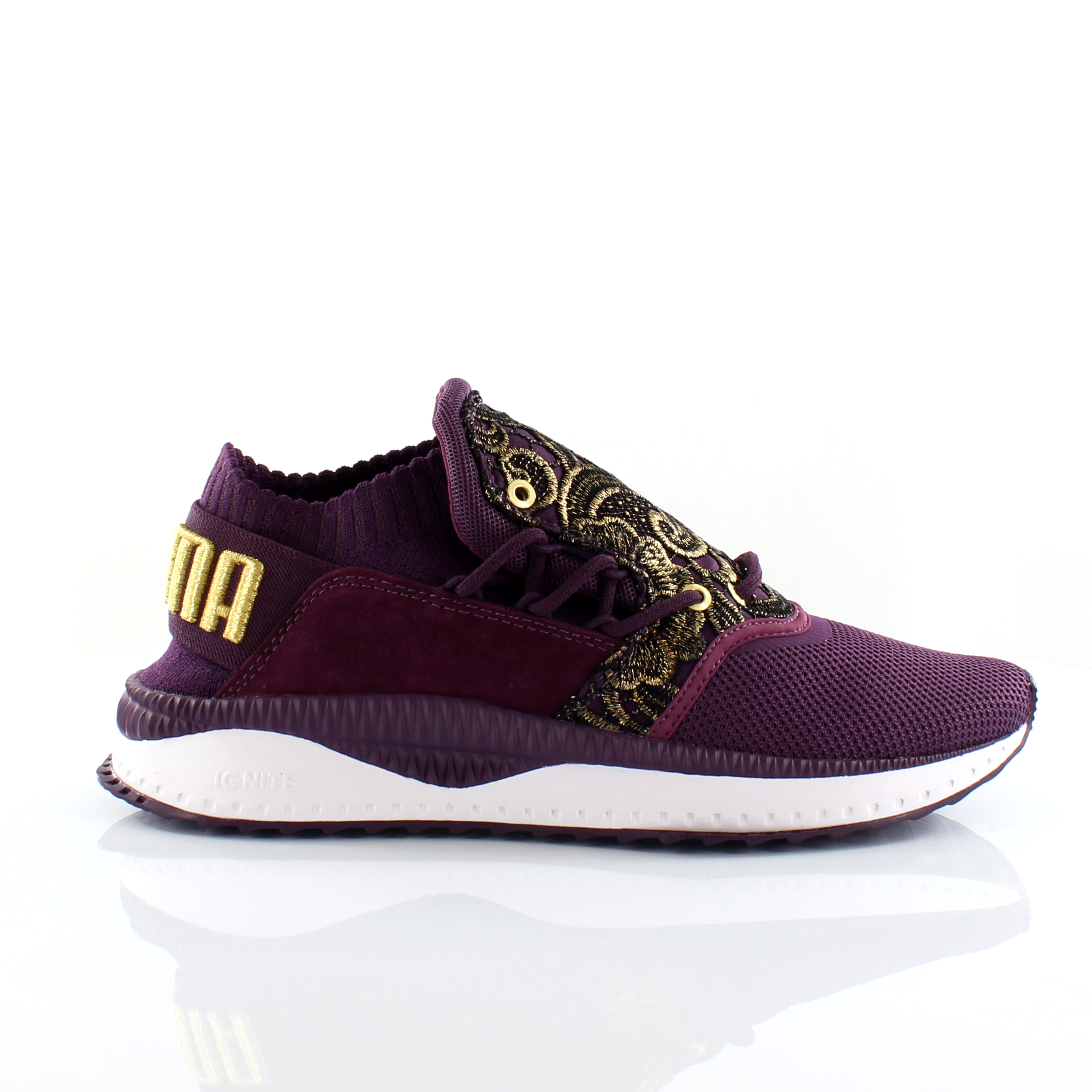 Puma Ignite Tsugi Shinsei Mesh Lace Purple Gold Damestrainers