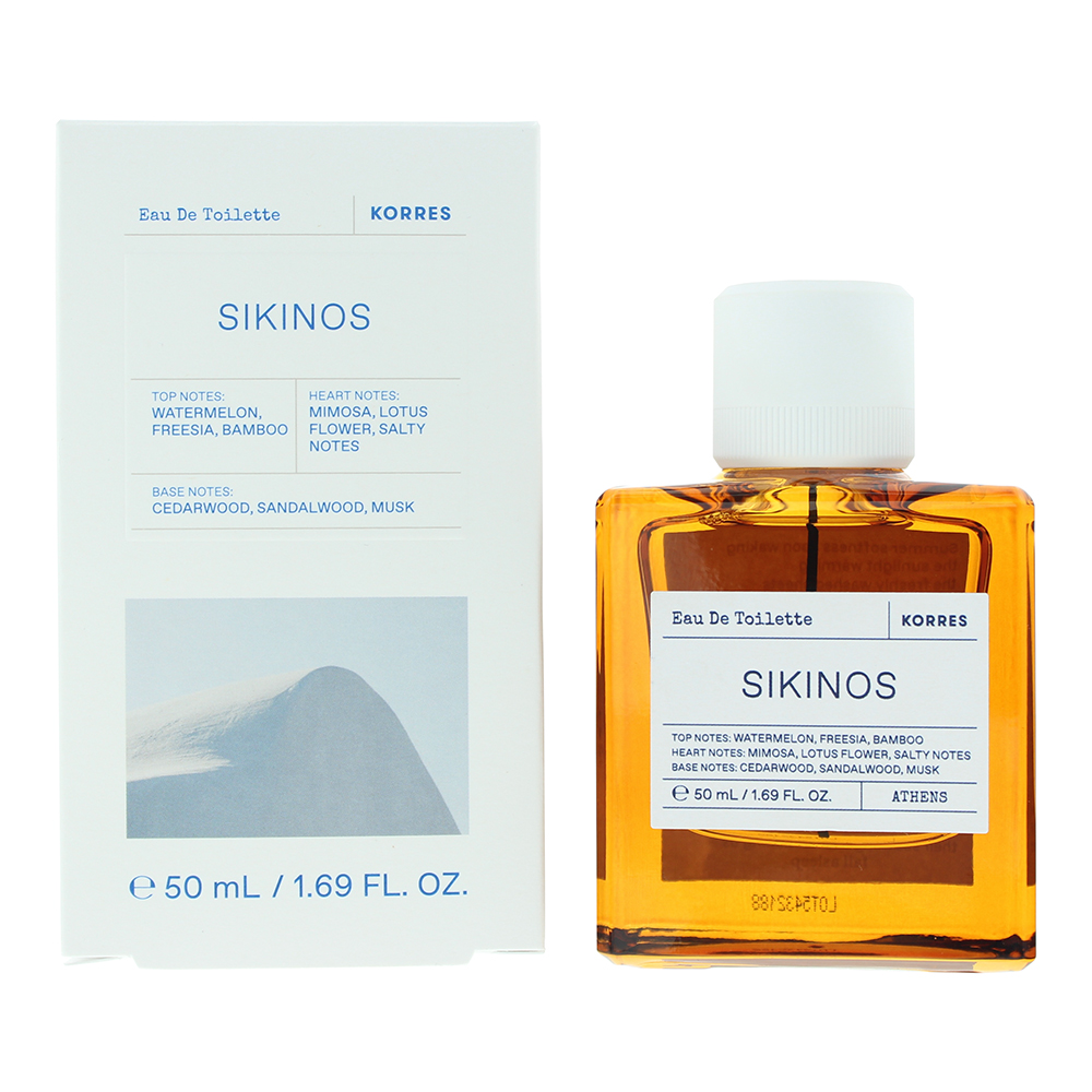 Korres Sikinos Eau de Toilette 50ml Spray Unisex - One Size