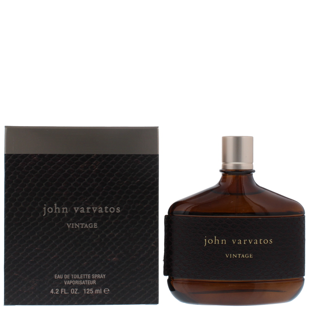 John Varvatos Mens Vintage Eau de Toilette 125ml Spray For Him - Green - One Size