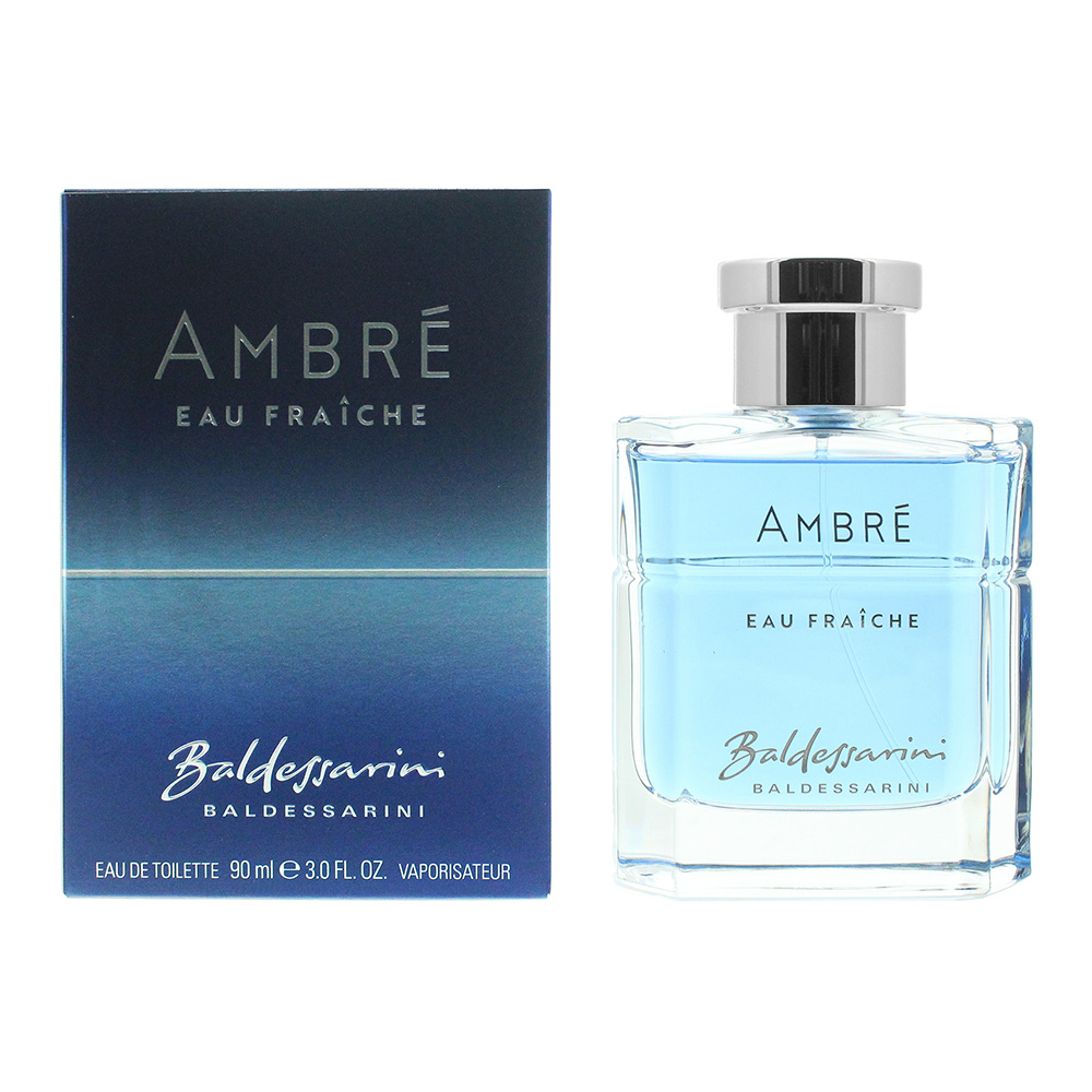 Baldessarini Mens Ambre Eau Fraiche Eau de Toilette 90ml Spray - Apple - One Size