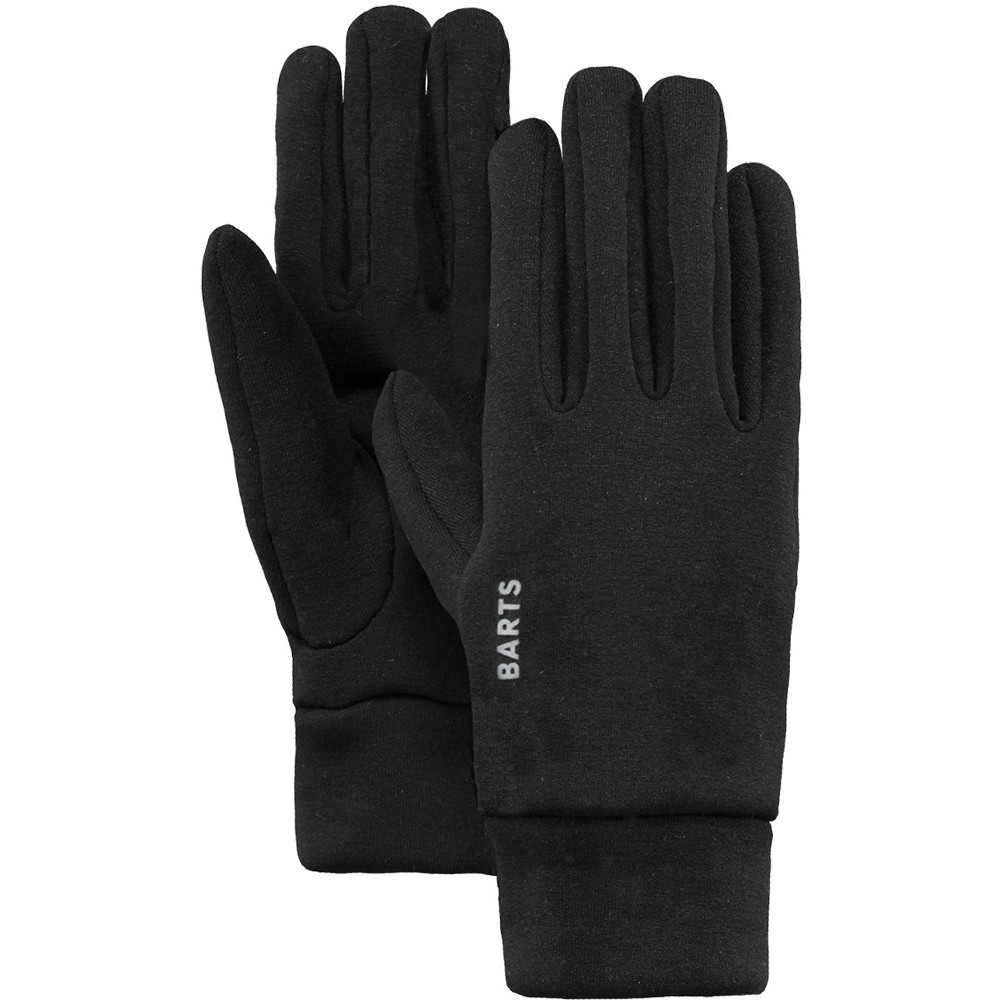 Barts Mens Powerstretch Wicking Breathable Winter Gloves - Black - Size L/XL