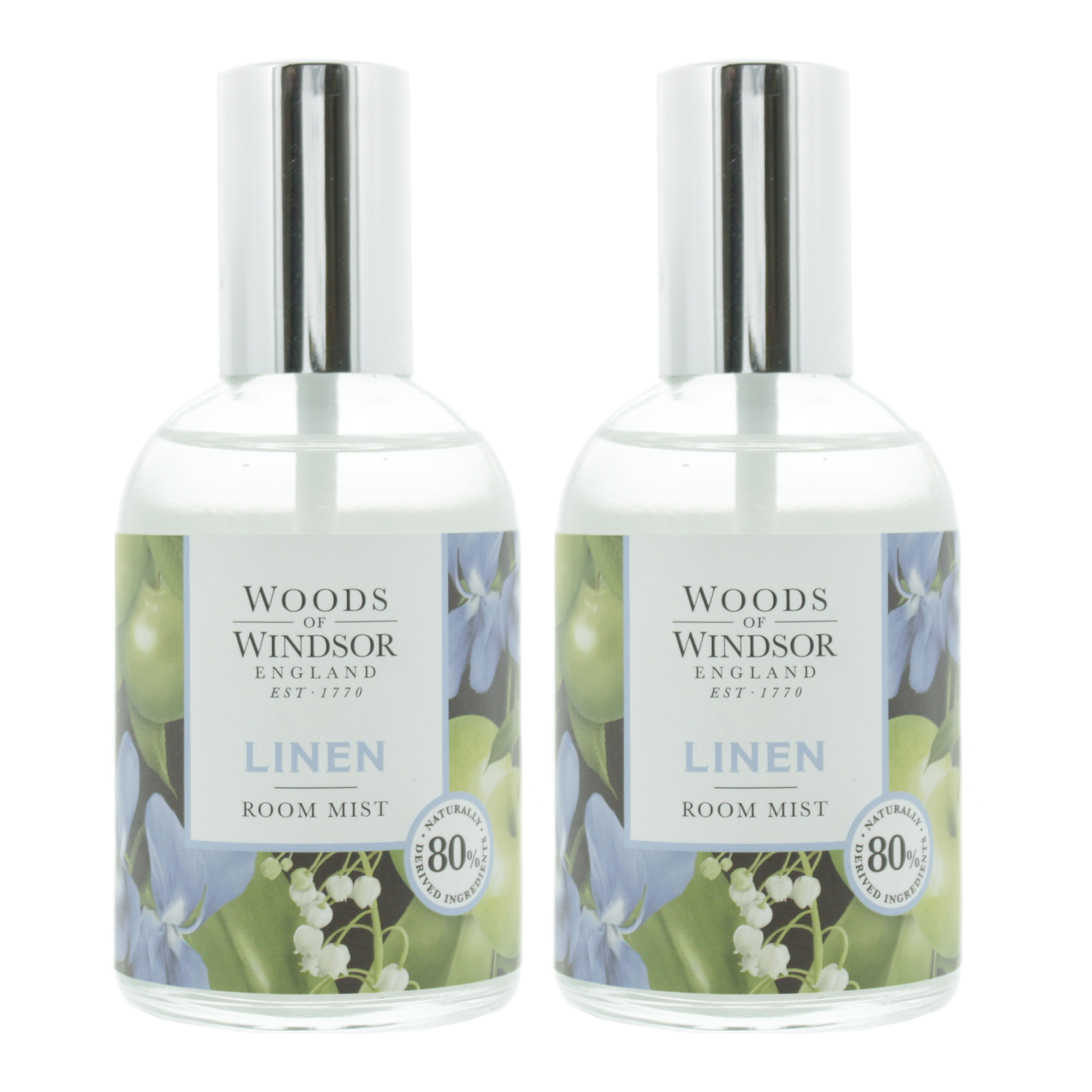 Woods Of Windsor Linen Room Mist 100ml x 2 - NA - One Size