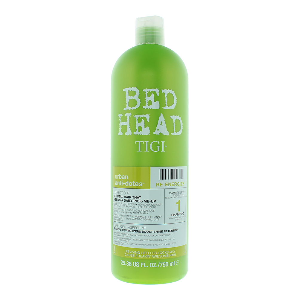 Tigi Womens Bed Head Urban Antidotes Re-Energize Shampoo 750ml - NA - One Size