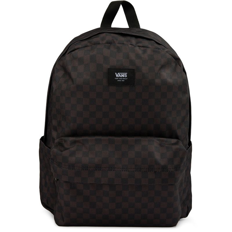 Vans Mens Old Skool Check Backpack - Black - One Size