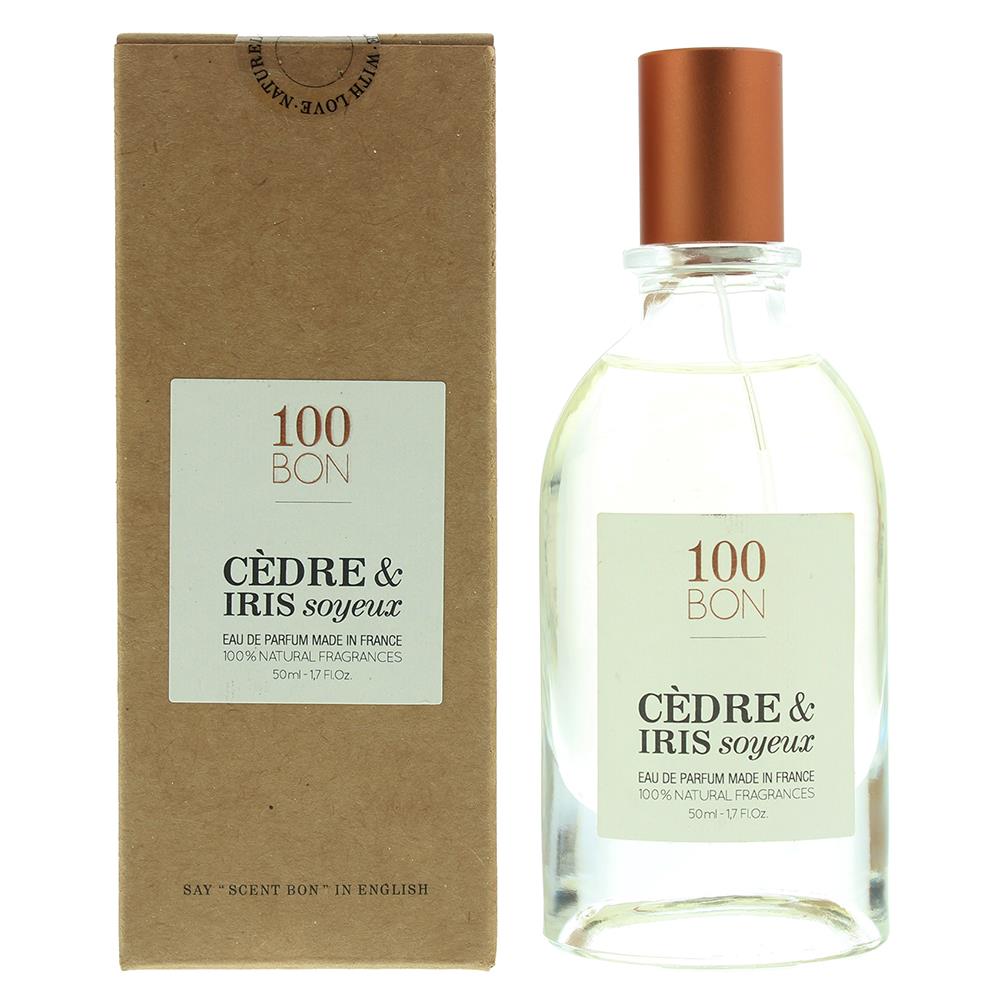 100Bon Unisex Cedre & Iris Soyeux Eau de Parfum Spray 50ml Natural Ingredients - Orange - One Size