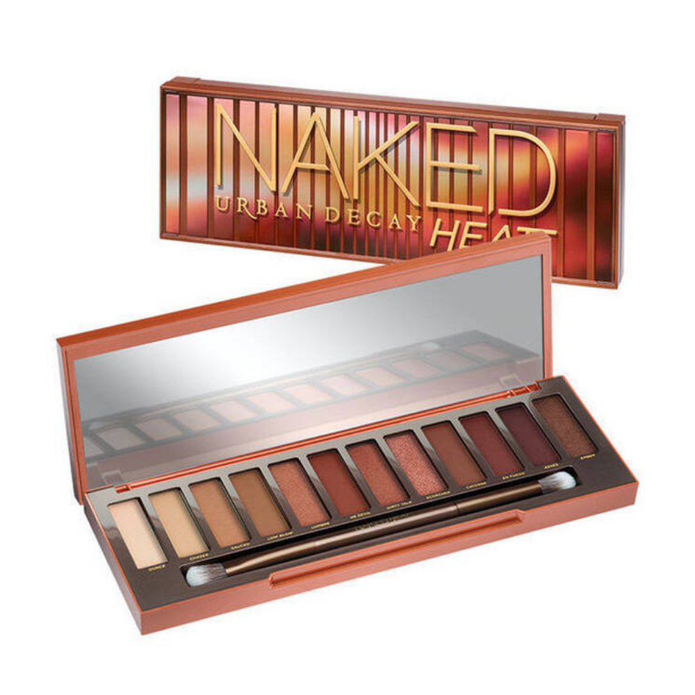 Urban Decay Womens Naked Heat Eye Shadow Palette 12 x 1.3g - Multicolour - One Size