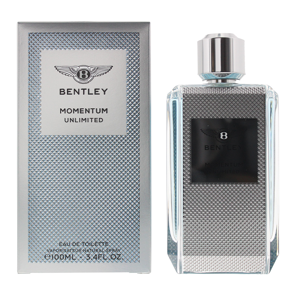 Bentley Mens Momentum Unlimited Eau de Toilette 100ml Spray For Him - Apple - One Size