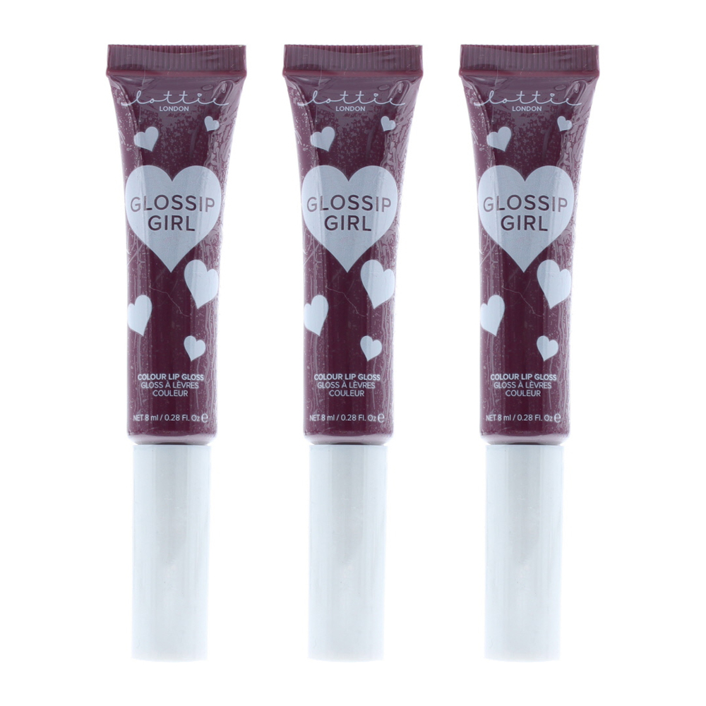 Lottie London Womens Glossip Girl Full Coverage Colour Gloss 8ml - Hype x 3 - NA - One Size