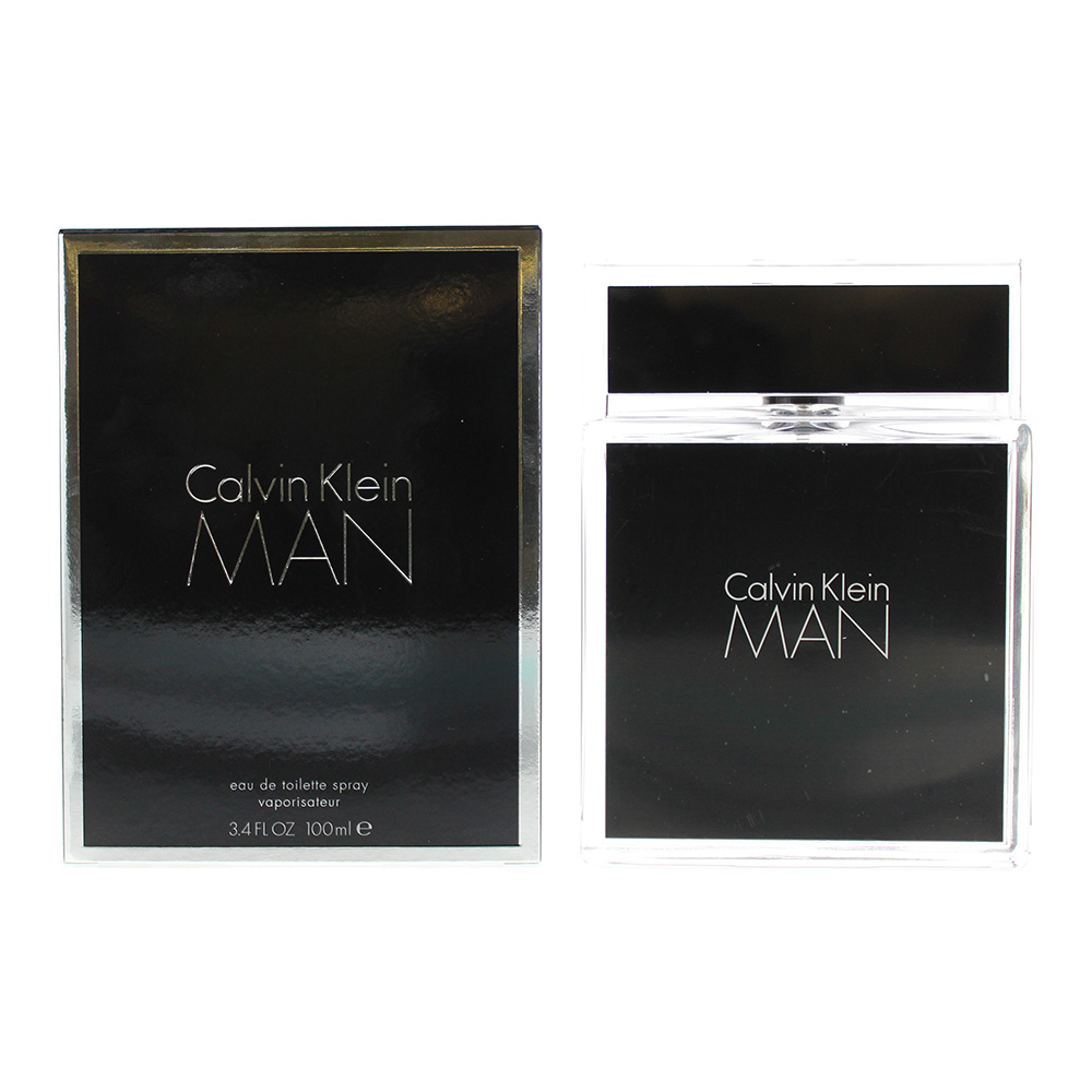 Calvin Klein Mens Man Eau de Toilette 100ml - Orange - One Size