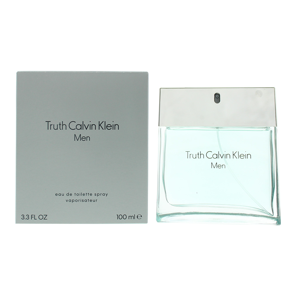 Calvin Klein Mens Truth Eau de Toilette Spray 100ml For Him - Red - One Size