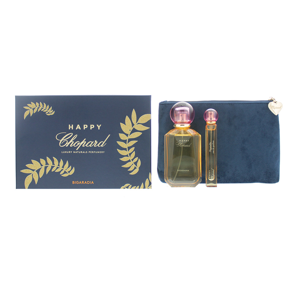 Chopard Womens - Happy Bigaradia Eau de Parfum 100ml, EDP 10ml & Pouch Gift Set - Green - One Size