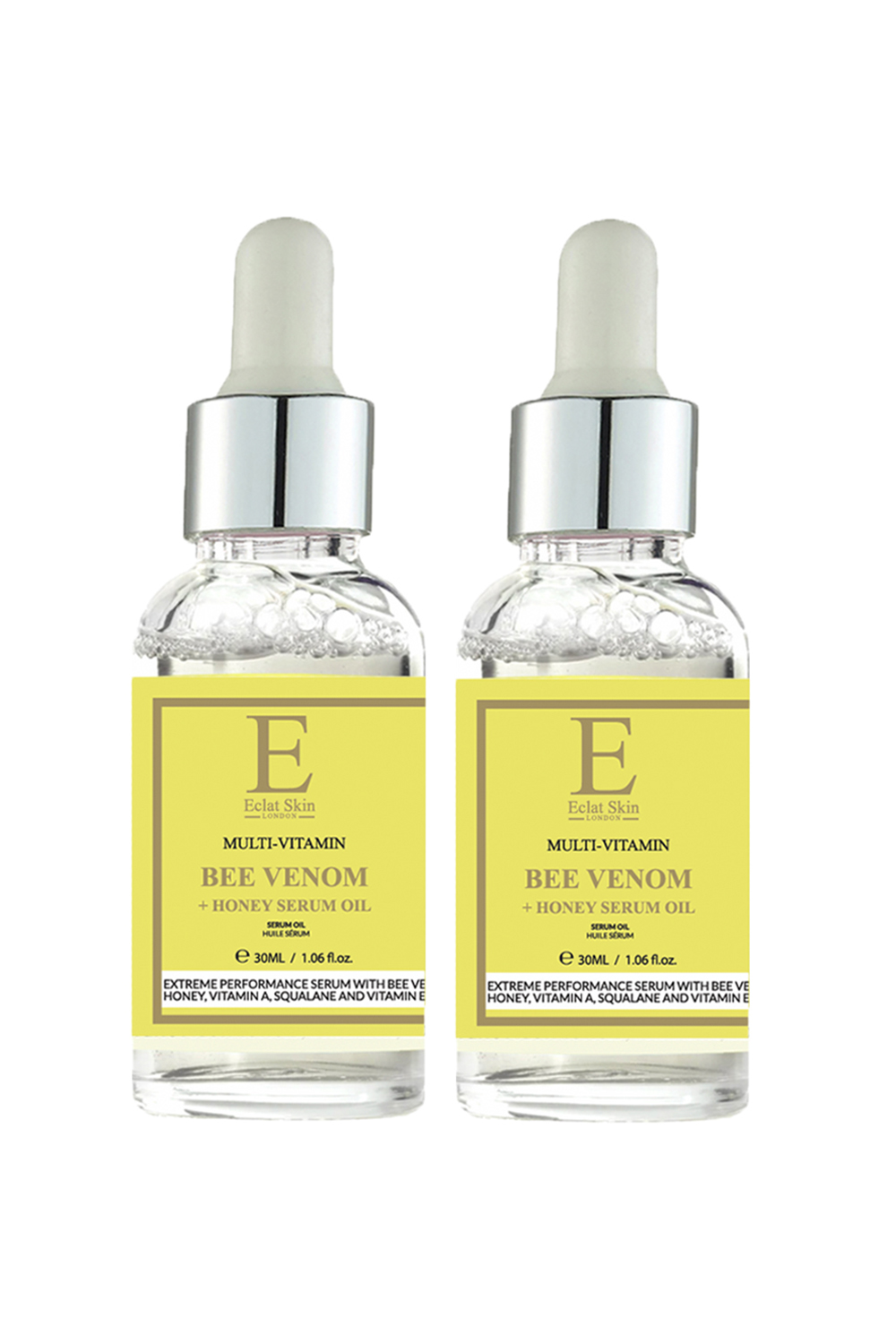 Eclat Skin London Unisex Bee Venom + Manuka Honey Serum Oil 30ml x 2 - NA - One Size