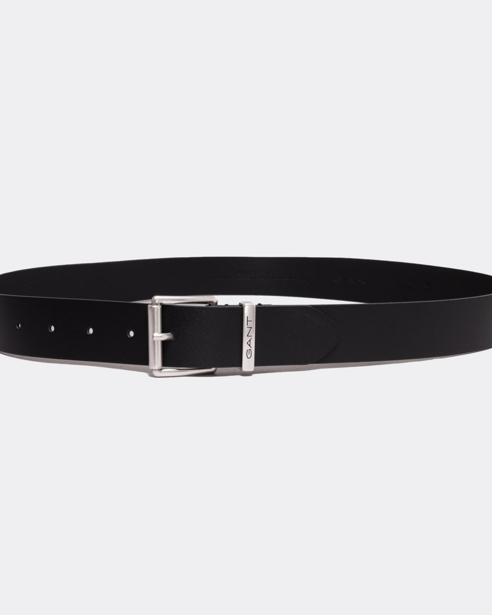 Gant Mens Logo Leather Belt - Black - Size 36 (Waist)