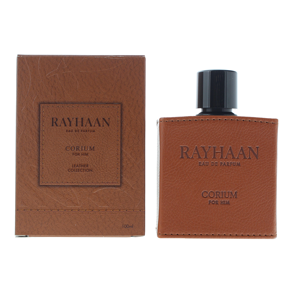 Rayhaan Mens Corium Eau de Parfum 100ml Spray for Him - One Size