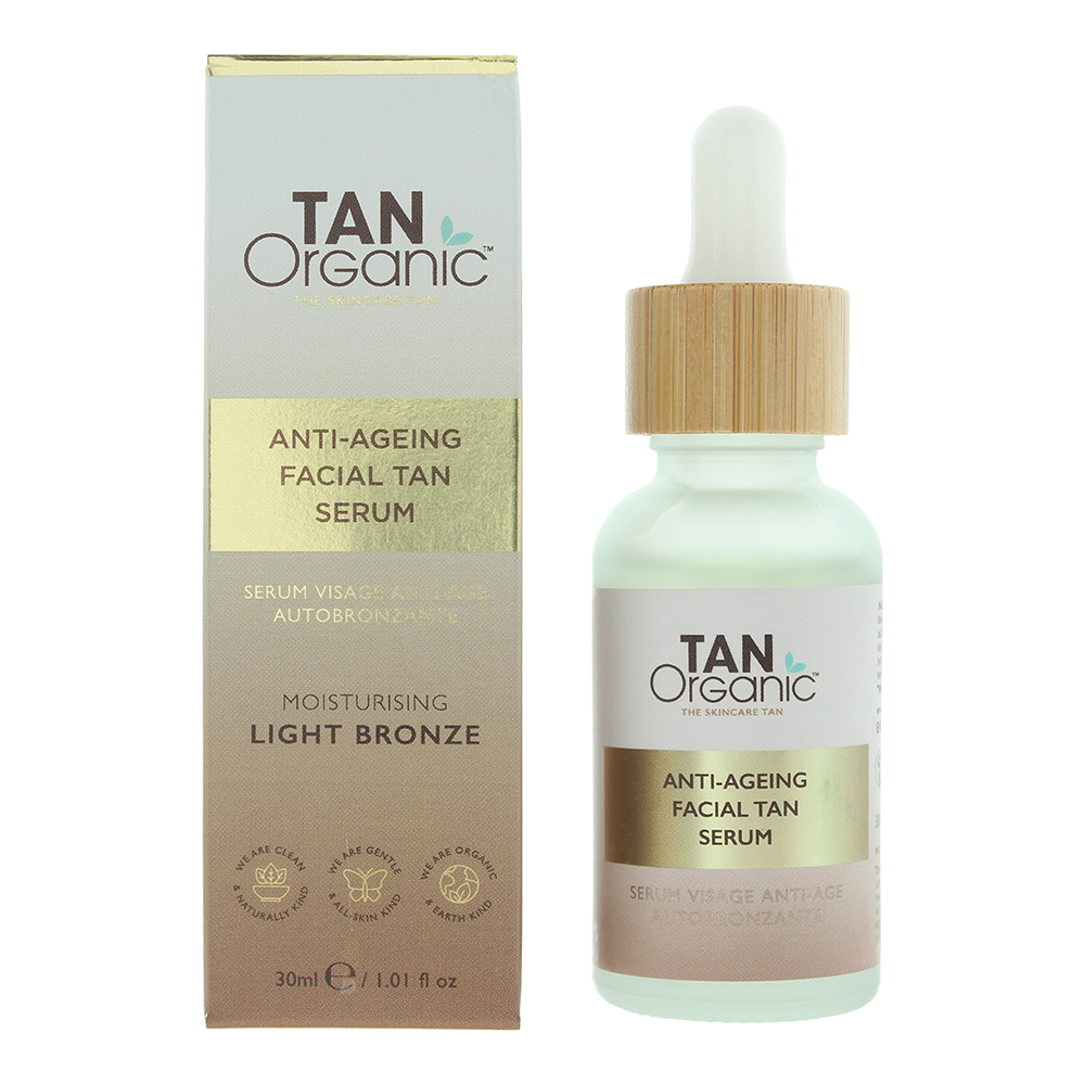 TanOrganic Unisex Sunless Anti-Ageing Super Tanning Serum 30ml - One Size