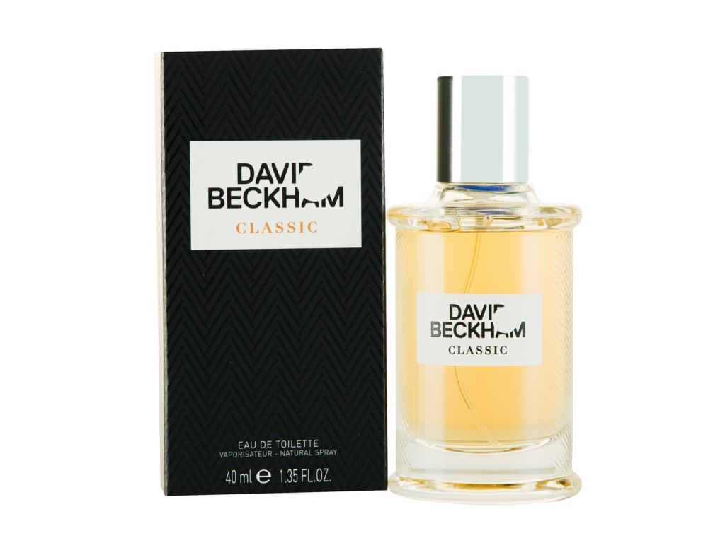 David Beckham Mens Classic Eau de Toilette 40ml Spray For Him - NA - One Size