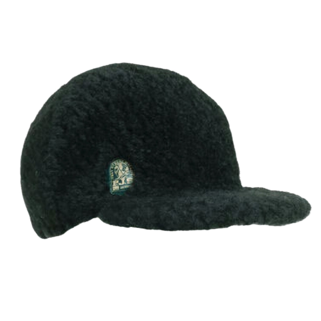 Parajumpers Womens Plain Dark Green Riding Hat material_real_leather - One Size