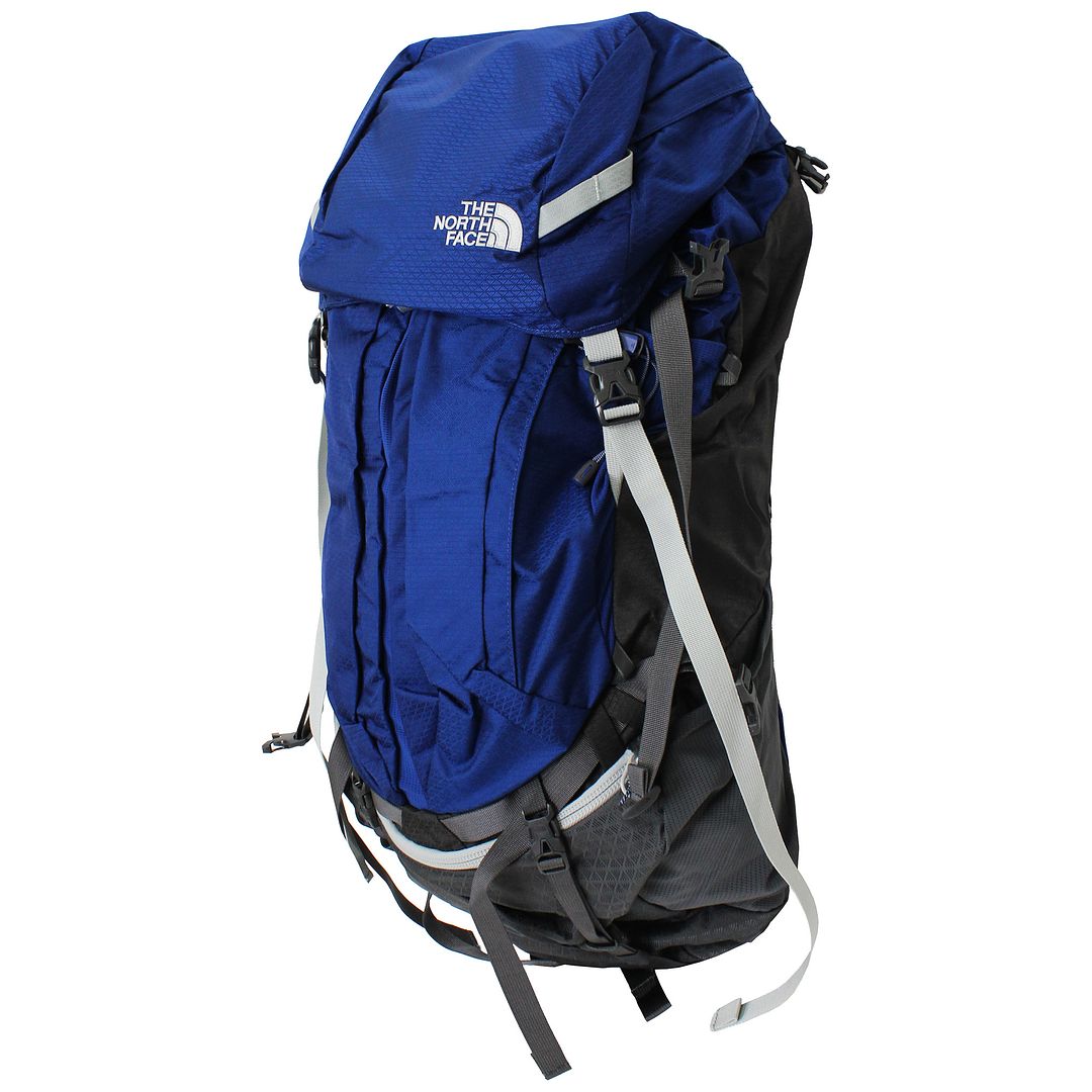 The North Face Fast Fovero 70L Mens Blue/Grey Backpack - Size L/XL