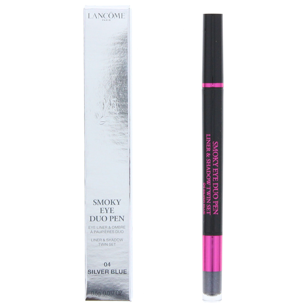 Lancome Unisex Smoky Eye Due Pen Liner & Shadow Twin Set 0.5g - 04 Silver Blue - One Size