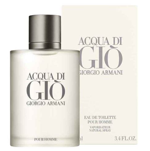 Emporio Armani Mens ACQUA DI GIO HOMME EDT SPRAY 100ML - One Size