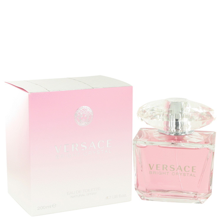 Versace Womens Bright Crystal Eau De Toilette Spray By 200 ml - Multicolour - One Size