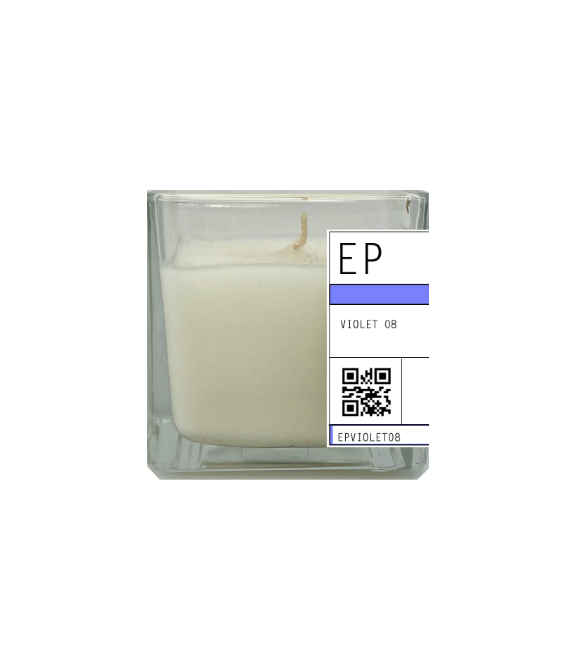 Escentual Perfume VIOLET 08 30cl Candle - Rose - One Size