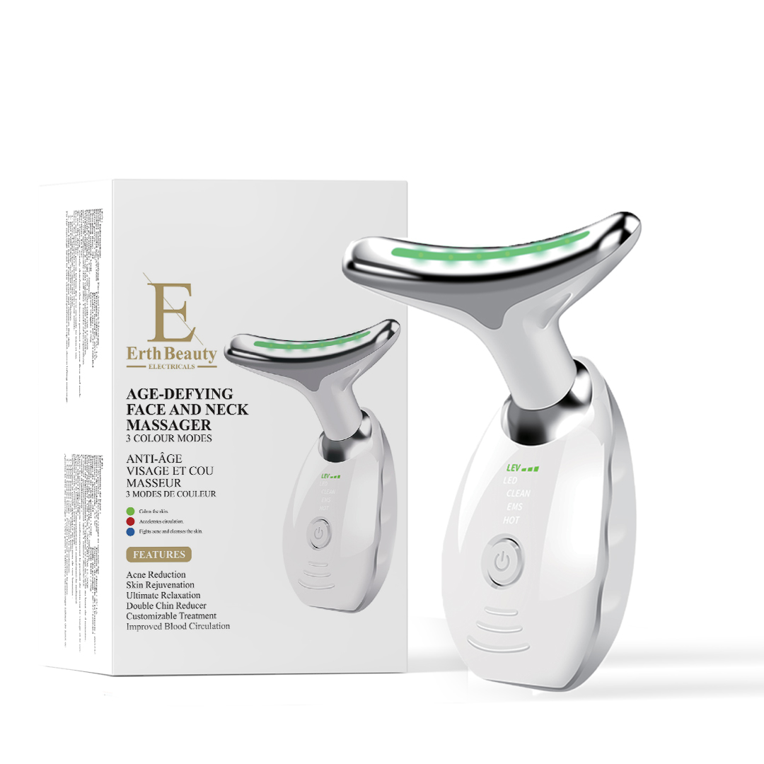 Erth Skin London Unisex AGE -DEFYING FACE AND NECK MASSAGER - One Size