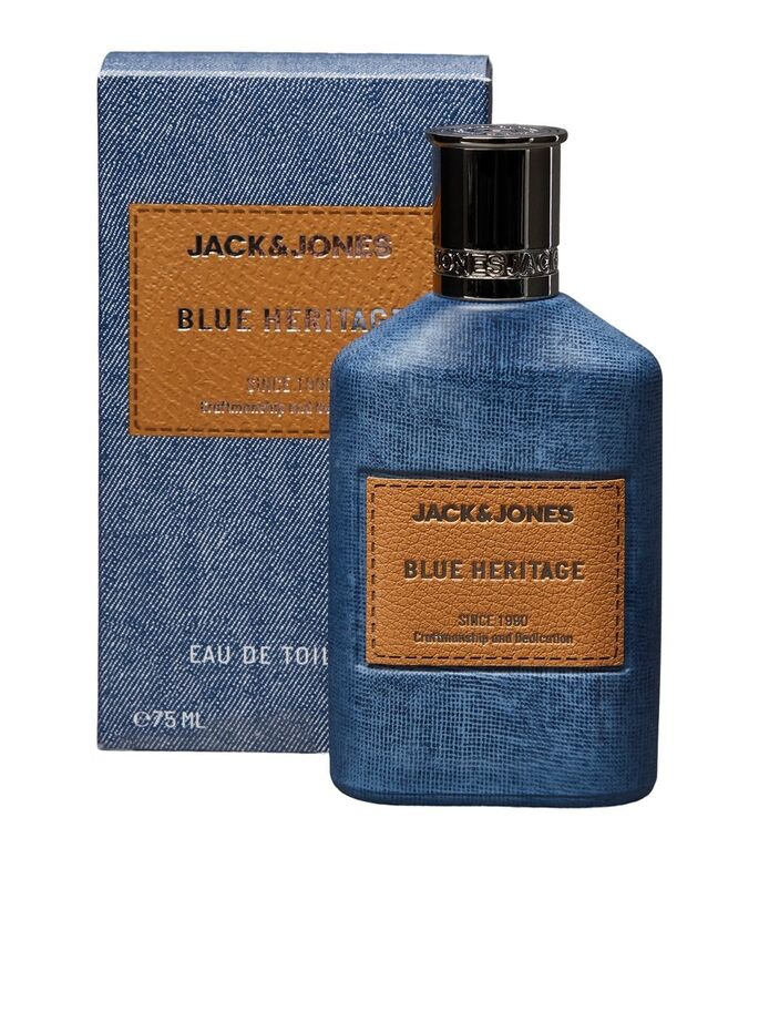 Jack & Jones Mens And Blue Heritage Eau De Toilette Spray 75Ml - One Size